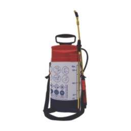 Spear & Jackson  White Pump Action Chemical Pressure Sprayer for Wood Stain 5Ltr