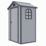 Rowlinson Airevale 4' x 3' (Nominal) Apex Plastic Storage Shed Light Grey