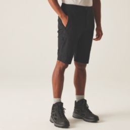 Regatta Highton II Long Stretch Shorts Black 30" W