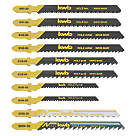 Einhell   Multi-Material Jigsaw Blade Set 10 Pack
