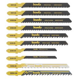 Einhell   Multi-Material Jigsaw Blade Set 10 Pack