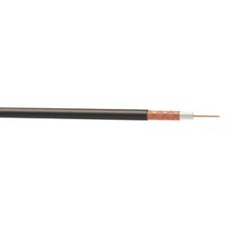Time GT100 Black 1-Core Round Coaxial Cable 25m Drum
