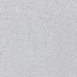 Wilsonart Lunar Matt Grey & White Quartz Effect Laminate Worktop 3000mm x 600mm x 38mm
