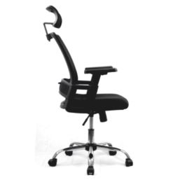 Nautilus Designs Alpha High Back Operator Chair Black