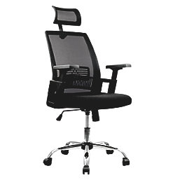 Nautilus Designs Alpha High Back Operator Chair Black