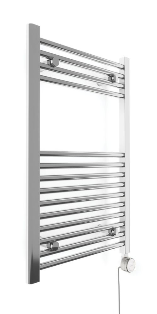 Terma Leo Electric Towel Rail with MOA Blue Element 800mm x 500mm