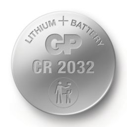 GP Batteries CR2032 3V Coin Cell Lithium Batteries 2 Pack