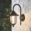 Zink Eris Outdoor Wall Light Fitting Black