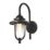 Zink Eris Outdoor Wall Light Fitting Black