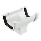 FloPlast  Square Running Outlet White 114mm x 65mm