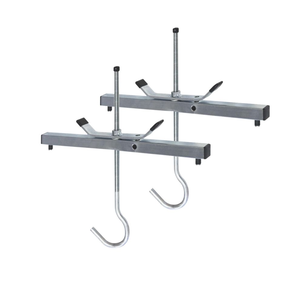 Mac Allister Roof Bar Ladder Clamps 2 Pack