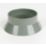 FloPlast  Solvent Weld End Ventilation Collar Grey 110mm
