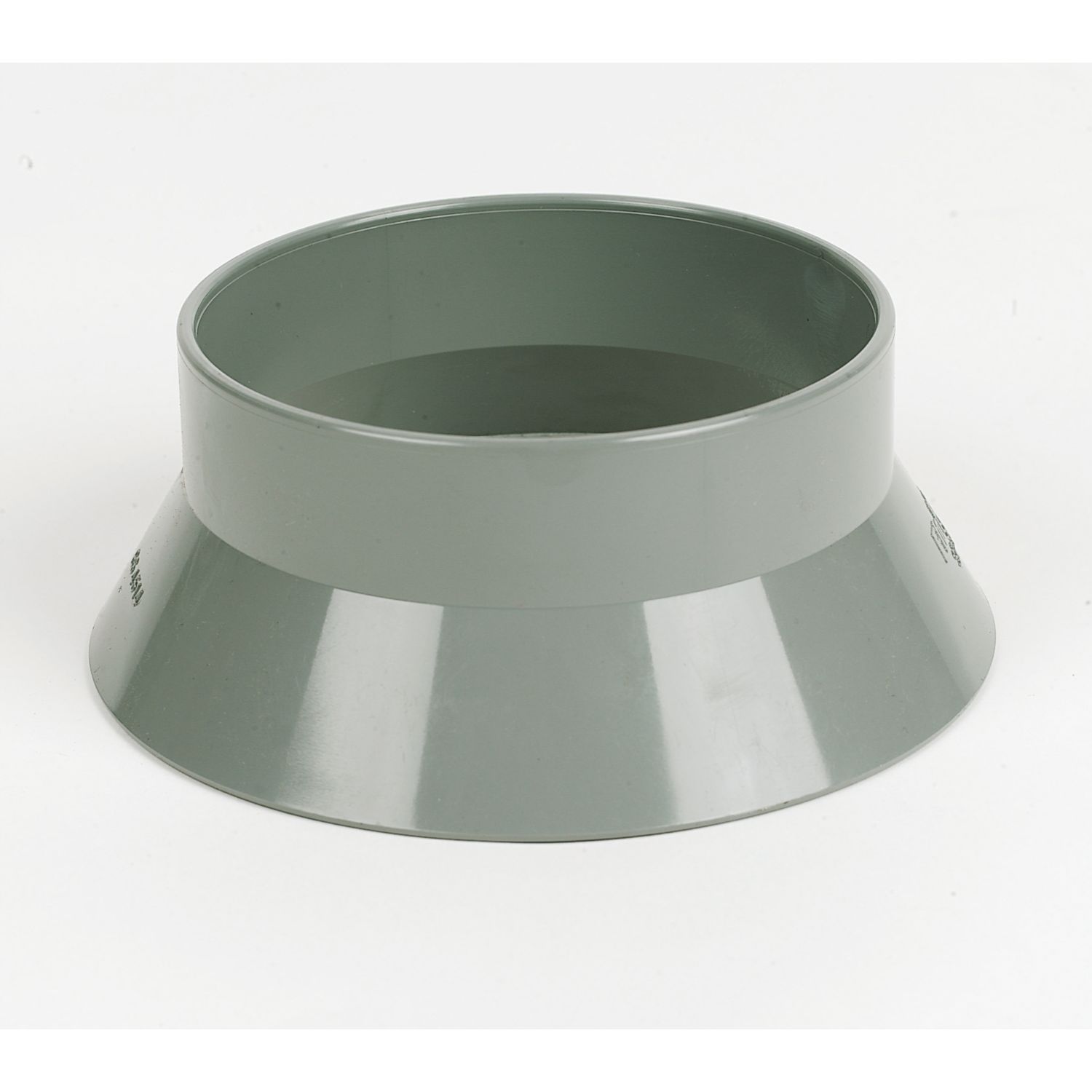 FloPlast Solvent Weld End Ventilation Collar Grey 110mm (17772)
