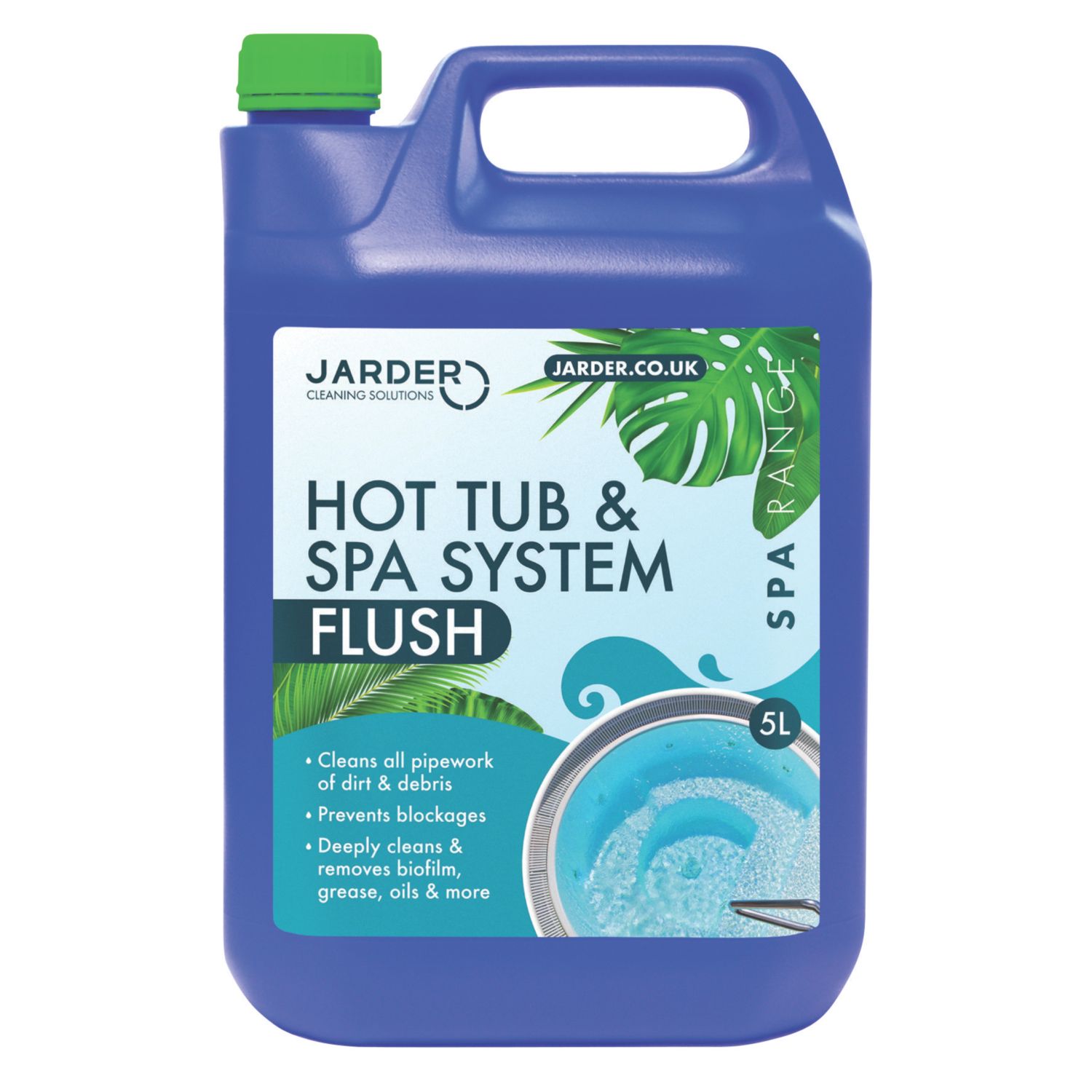 Jarder CL-HTSF-5L Hot Tub Cleaner 5Ltr (177CP)