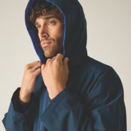 Regatta  Waterproof Changing Robe Navy / New Royal Medium / Large Size 61" Chest