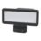 LAP Davern Outdoor LED PIR Floodlight With PIR Sensor Black 20W 2000lm
