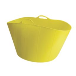 Red Gorilla  Polyethylene Tub Yellow 75Ltr