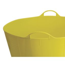 Red Gorilla  Polyethylene Tub Yellow 75Ltr