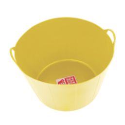 Red Gorilla  Polyethylene Tub Yellow 75Ltr