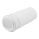 Flomasta  Rigid Straight Pan Connector Extension White 250mm
