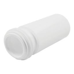 Flomasta  Rigid Straight Pan Connector Extension White 250mm