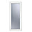 Crystal  Fully Glazed 1-Obscure Light LH White uPVC Back Door 2090mm x 840mm