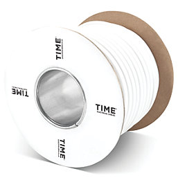Time 3093Y White 3-Core 0.75mm² Flexible Cable 25m Drum