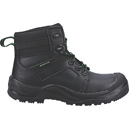 Amblers 502 Metal Free   Safety Boots Black Size 8