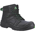 Amblers 502 Metal Free   Safety Boots Black Size 8
