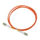 Labgear Duplex Multi Mode Orange LC- LC OM1 LSZH Fibre Optic Cable 3m
