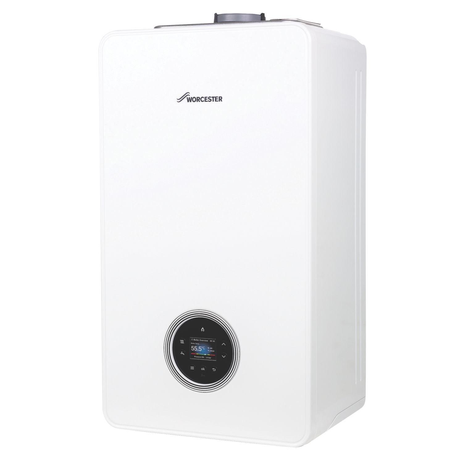 Worcester Bosch Greenstar 4000 Gas System Boiler White (177PR)