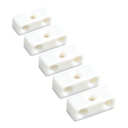 Essentials Assembly Joints White 30.5mm x 11.5mm x 11.5mm 100 Pack