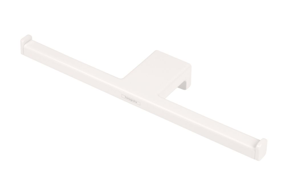 Hansgrohe AddStoris Double Toilet Roll Holder Matt White