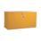 Barton  Flammable Liquid Flat Top Storage Bin Yellow 1168mm x 457mm x 609mm