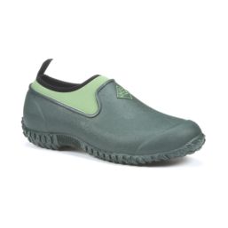 Muck Boots Muckster II Low Lightweight Size 5 Womens Green Waterproof Slip-On Non Safety Wellies