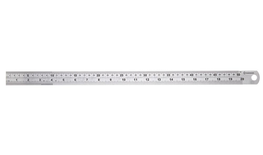 DOITOOL 4 Pcs Metal Ruler for Cutting Rulers for Kids Metric Ruler Metal  Ruler Tool Steel Rulers Straight Metal Ruler 18 Inch Metal Rulers Machinist  Ruler Child Sewing Ruler Double Sided 