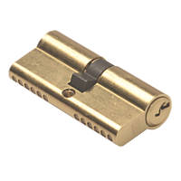 Union 6-Pin Euro Cylinder Lock 35-50 (85mm) Brass