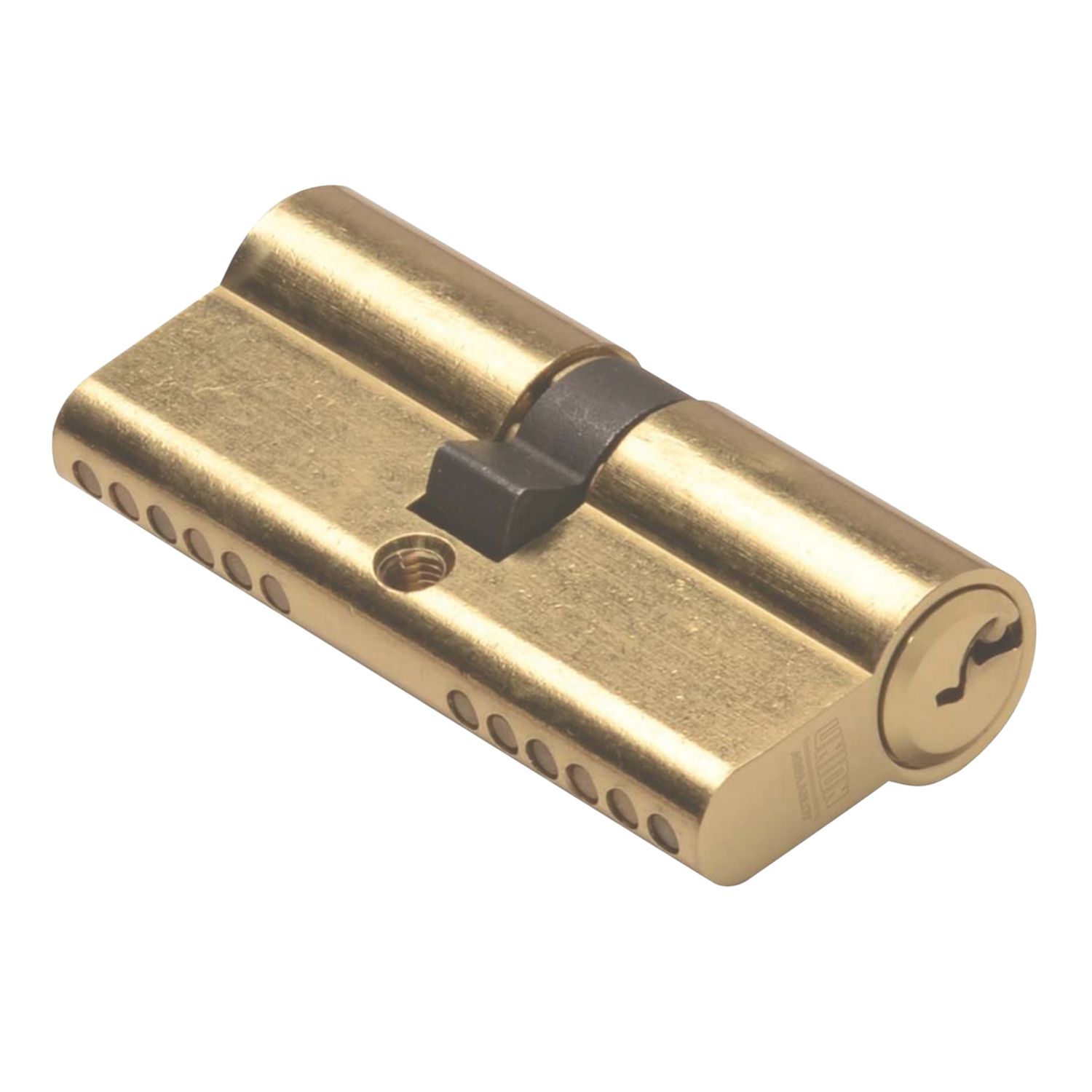 Union 6-Pin Euro Cylinder Lock 35-50 (85mm) Brass (1781G)