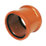 FloPlast Push-Fit Double Socket Underground Pipe Coupling 110mm
