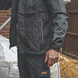 DeWalt Storm Waterproof Jacket Black / Grey Large 42-44" Chest