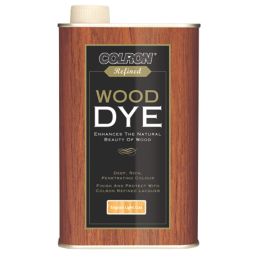 Colron 250ml English Light Oak Matt Water-Based Interior Wood Dye