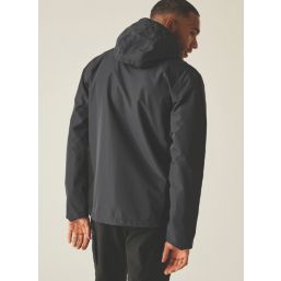 Regatta Matt II Waterproof & Breathable Jacket Ash / Black Small Size 42" Chest