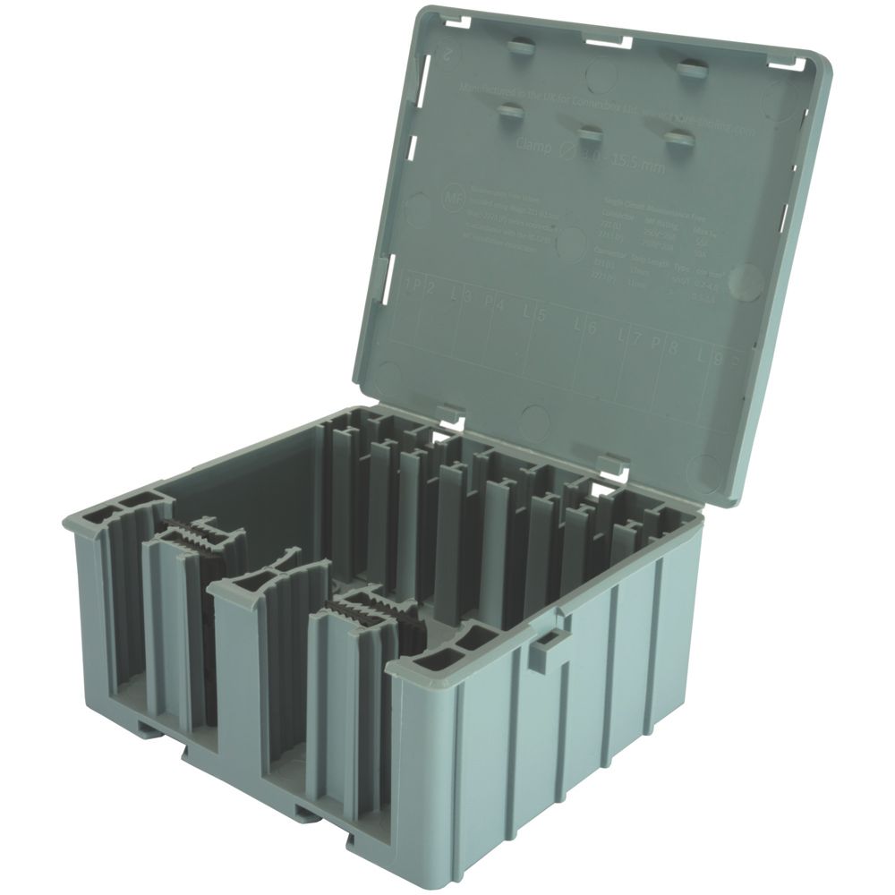 Wago 32A Junction Box 55 x 126 x 115mm Grey