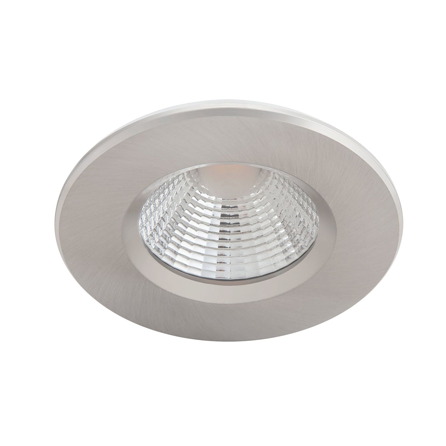 Philips Dive Fixed LED Downlights Brushed Nickel 5.5W 350lm 3 Pack (178JA)