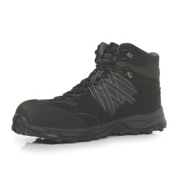 Regatta Claystone S3 Size 9  Black/Granite Water-Resistant Steel Toe Cap Safety Boots