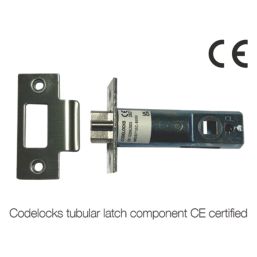 Codelocks  Push-Button Lock with Mortice Latch  57mm Matt Black