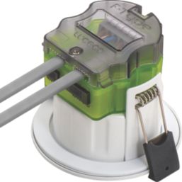 Luceco FType Mk 2 Regressed Fixed  Fire Rated LED Downlight CCT Colour Change  White 4-6W 710/725/750/745lm