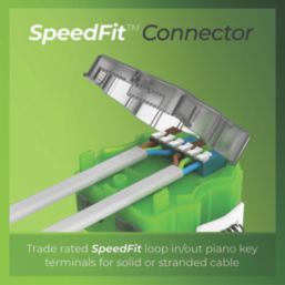 Luceco FType Mk 2 Regressed Fixed  Fire Rated LED Downlight CCT Colour Change  White 4-6W 710/725/750/745lm