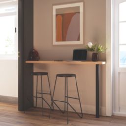 Essentials Worktop Leg Black 875-900mm