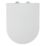 Duty Soft-Close with Quick-Release Toilet Seat Thermoset Plastic White